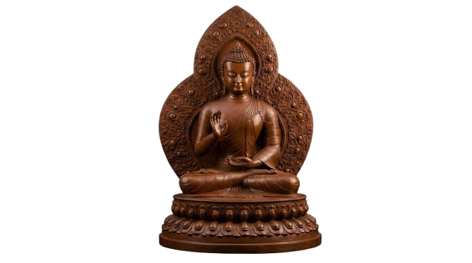 Buddha with Frame 6 ft